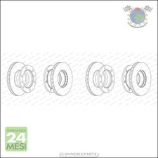 Kit 2x dischi freno Ferodo Anteriore per IVECO EUROCARGO EUROFIRE