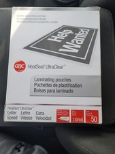 50 pezzi GBC HeatSeal