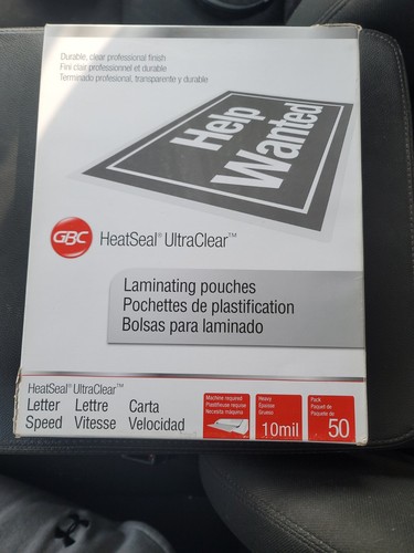 Pezzi gbc heatseal - 50,
