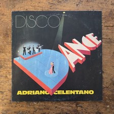 LP Adriano Celentano - Disco Dance CLAN 86026 1977 Musica Italiana Vinile 