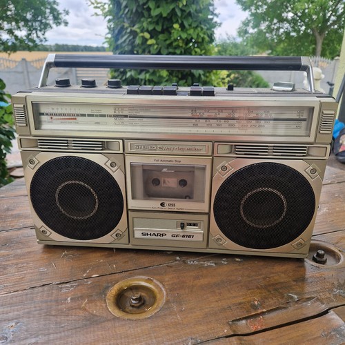 Sharp 6161 ghettoblaster - sharp, gf-6161