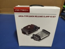 PGYTECH Kit Piastra e Morsetto a Sgancio Rapido V2, Arca Swiss Plate Camera Mount 