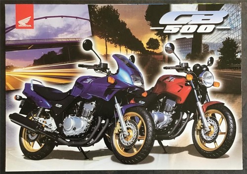 Brochure vendita moto honda - brochure,