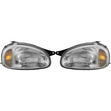 Set fari alogeni per - fari, opel