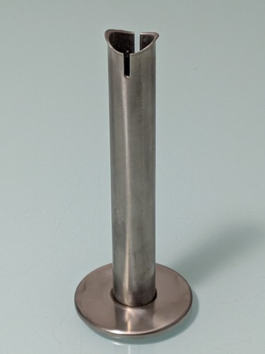 Vaso monofiore inox design - vaso,