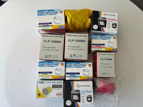 Lot toners clp 300 - lot, 12