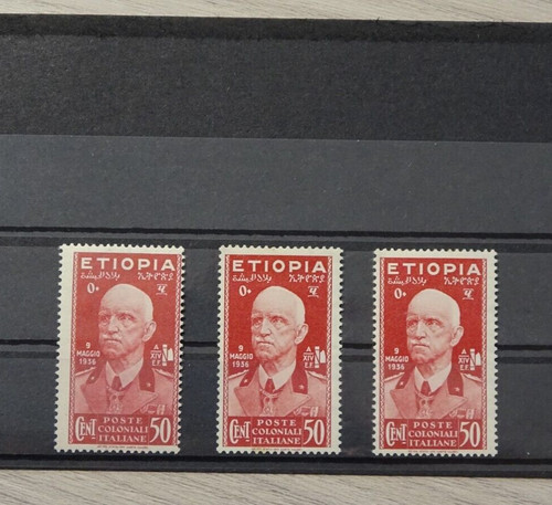 Lotto tre francobolli - tre,