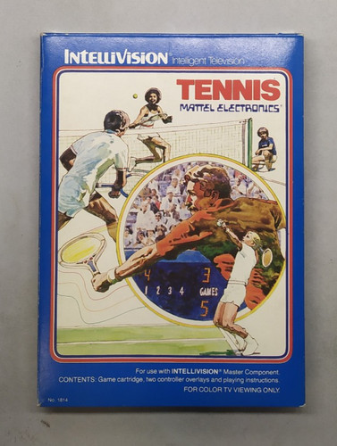 Intellivision tennis - intellivision,