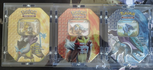 Pokemon fall 2010 tin - 2010, box
