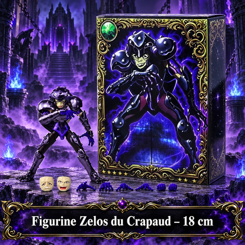 Saint seiya zelos crapaud - zelos, du