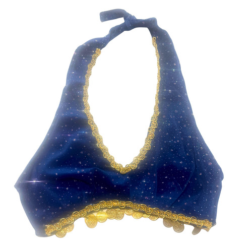 Sexy blue gold size s - gold, m