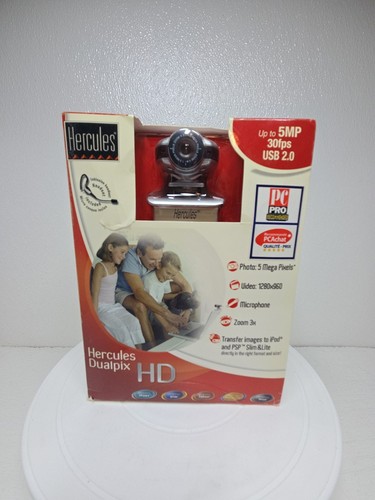 Web cam hercules dualpix - dualpix, hd