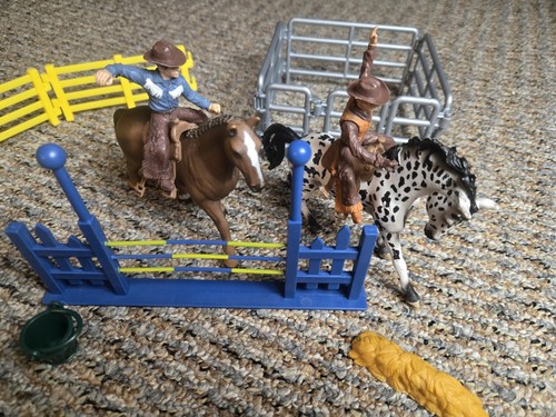 Schleich rodeo set cavalli - rodeo, 2