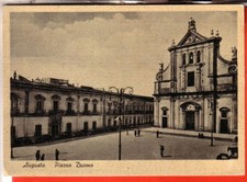 POSTCARD AUGUSTA B/W TRAVELLED