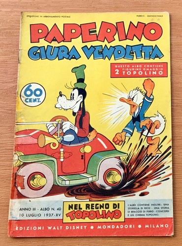 Paperino giura vendetta albi - giura,