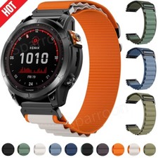 Cinturino sportivo 22/26 mm Quick Fit Alpine Loop nylon per Garmin Fenix 7X/6X/5X/3