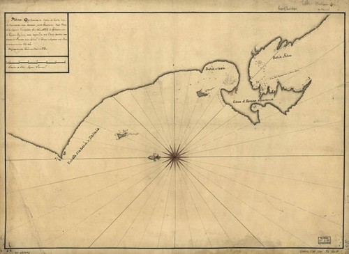 Mappa 1770 plano que - 1770,