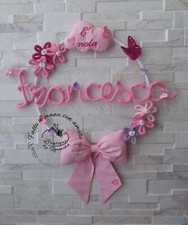 Fiocco nascita coccarda