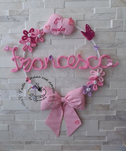 Fiocco nascita coccarda
