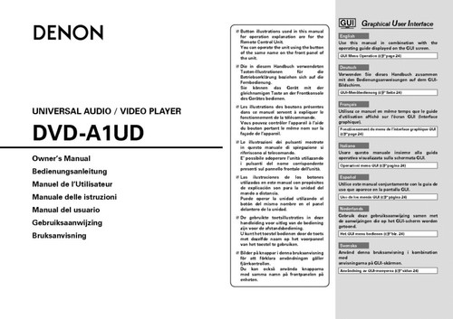 Denon dvd a1ud lettore audio - dvd-a1ud,