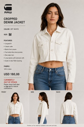 Giacca jeans donna - , raw
