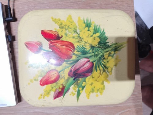 Scatola latta vintage tema - latta, vintage,