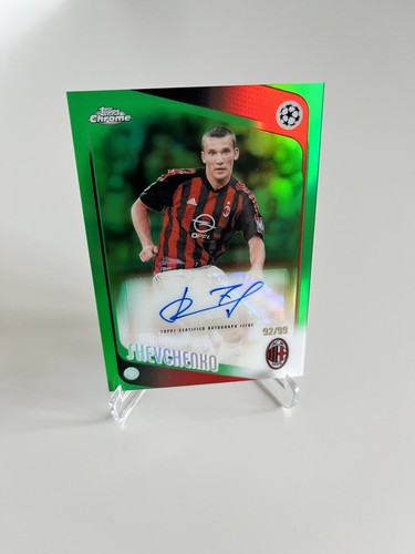 Topps chrome ucc andriy - chrome, 25/26
