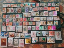 lotto di 100 francobolli misti