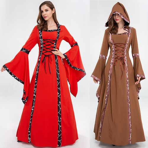 Donna medievale abito con - medievale,