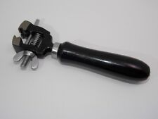 Morsetta manuale in acciaio lavori micromeccanica con manico legno 