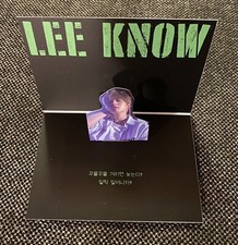 *Read Description* Stray Kids Noeasy Official Pop Up Card Lee Know