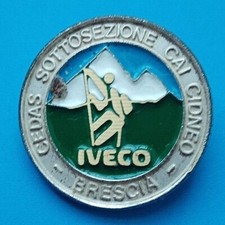 spilla Iveco Cedas Sottosezione Cai Cidneo Brescia