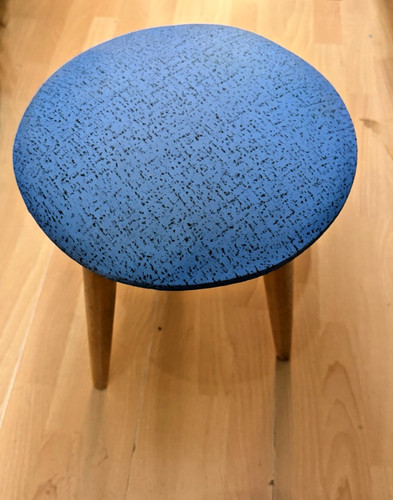 Sgabello treppiede anni - 50, 60