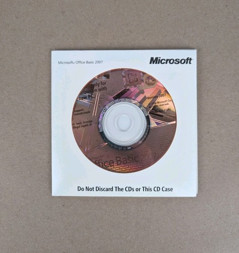 Microsoft office basic edition - microsoft,