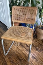 Cesca Armchair Cane Chrome