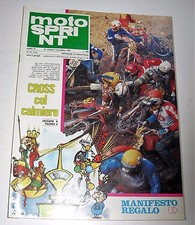 MOTOSPRINT anno III ( 1978 ) n 43 moto cross   OTTIMO
