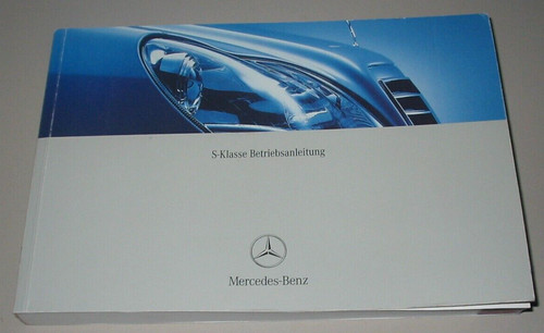 Betriebsanleitung mercedes - betriebsanleitung, w