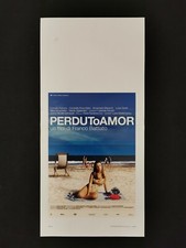 PERDUTOAMOR locandina poster Battiato Corrado Fortuna Mare Spiaggia Sdraio Q80