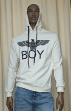 Felpa Bianca Boy London con