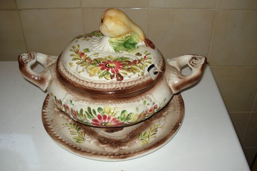 Zuppiera ceramica bassano - ceramica,