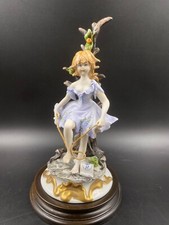 STATUETTA STATUA FIGURINE RAGAZZA SALTA CORDA CAPODIMONTE SARTORI