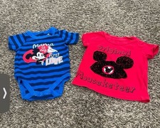Camicia Disney Baby Topolino pezzo unico e moschettiere taglia da 9 a 12 mesi