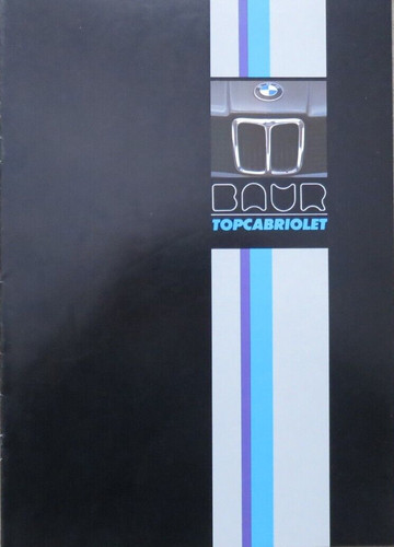 Bmw serie e21 top cabriolet - bmw,