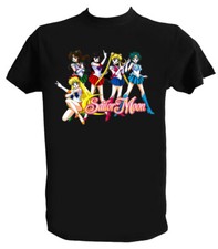 T shirt Sailor Moon Bunny Luna Cartoni Animati Anni 90 Tee shirt Sailor Moon