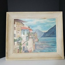 Paesaggio vintage incorniciato