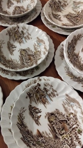 Set piatti vintage johnson - set,