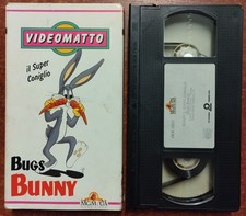 VHS MGM Cartoni Animati - Bugs Bunny Il Super Coniglio - Videomatto Anno 1989