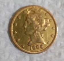 Moneta Americana D'oro Del 1906