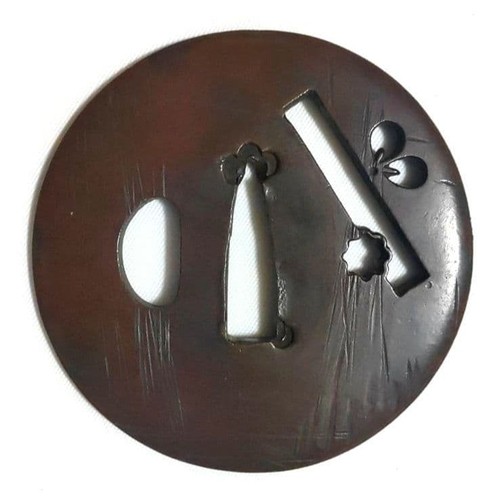 Tsuba yamadochi rotondo - tsuba,