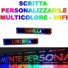 Insegna Luminosa A Led Scritta